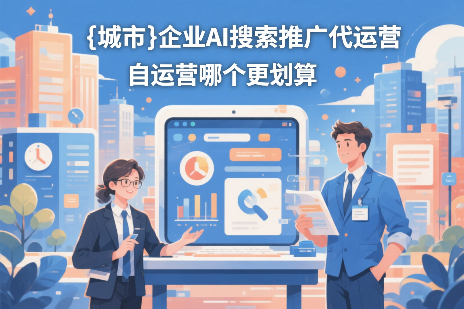 聊城企业AI搜索推广代运营和自运营哪个更划算