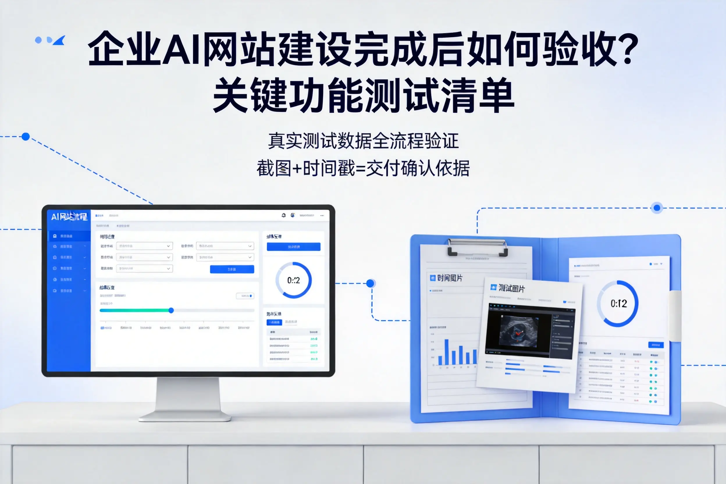 聊城企业AI网站建设完成后如何验收?关键功能测试清单