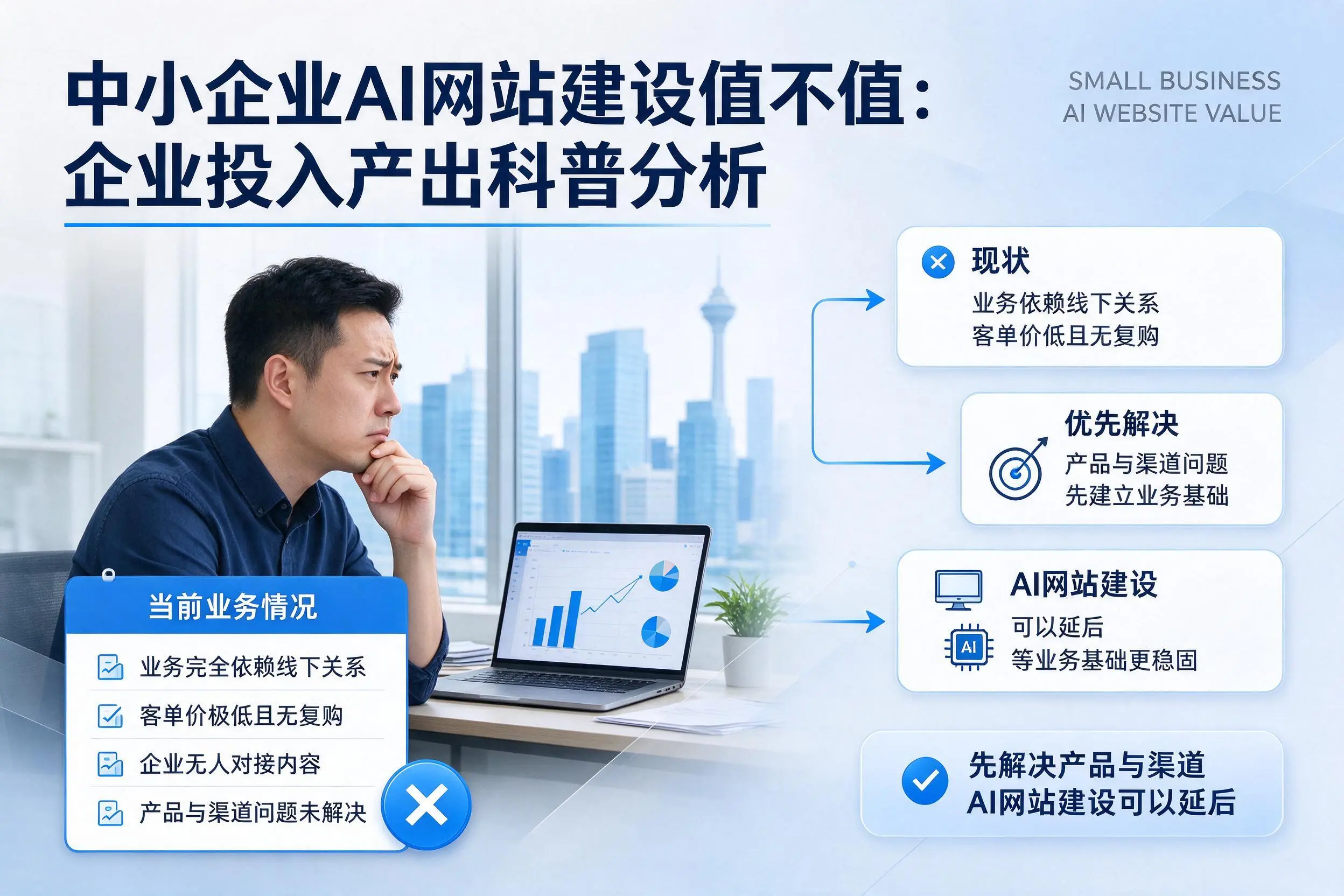 中小企业AI网站建设值不值:聊城企业投入产出科普分析