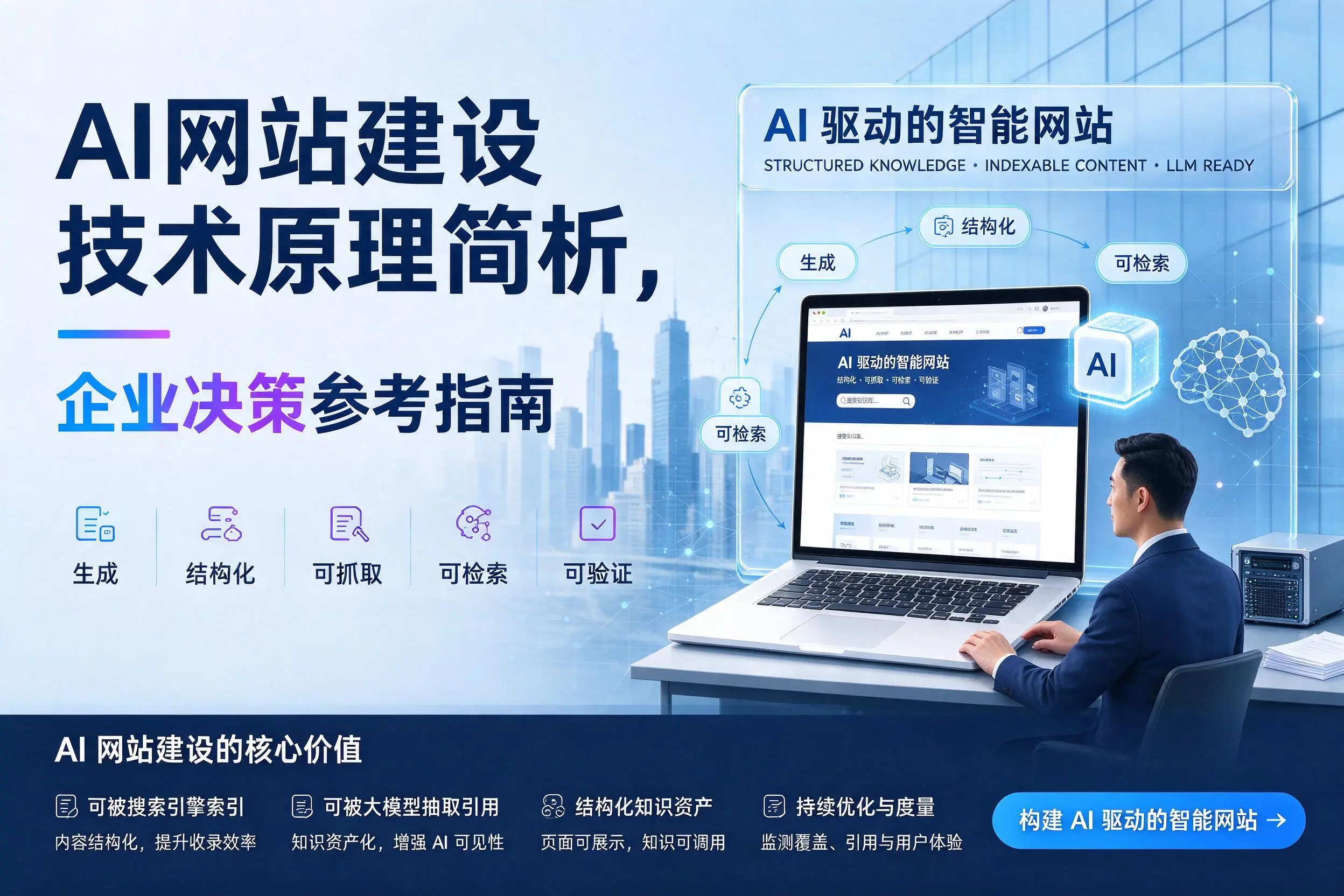 AI网站建设技术原理简析，聊城企业决策参考指南